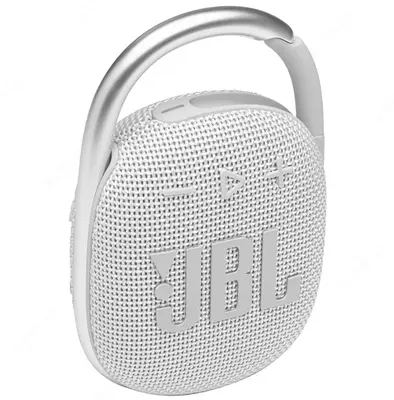 Портативная акустика JBL CLIP 4 Portable Wireless Speaker JBLCLIP4WHT белый