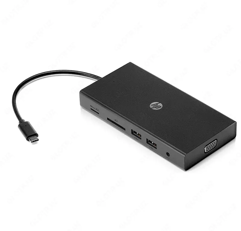 Ulash stantsiyasi HP Travel USB-C multi port Hub (1C1Y5AA)