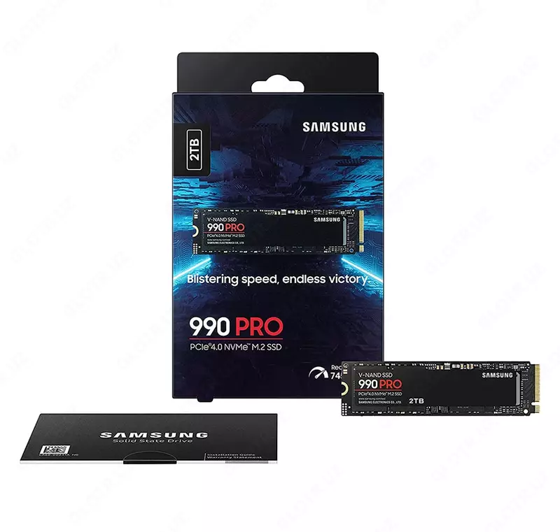   Твердотельный накопитель Samsung 990 PRO MZ-V9P2T0B/AM 2TB PCIe 4.0 M.2