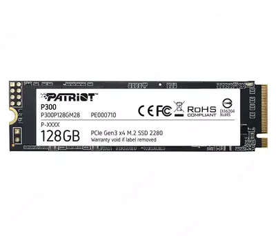 SSD накопитель Patriot P300 P300P128GM28 128GB M.2