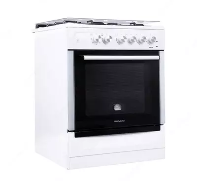 Газовая плитa SHIVAKI 6300-K Shivaki КП с ГК Белый