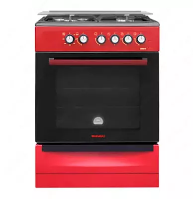 Gaz plitasi SHIVAKI 6301-K SHIVAKI КП с ГК Classic Bordo