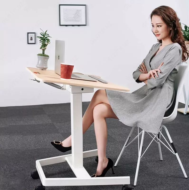 Речевой стол Teapoy HDDG005-2FA с ручной регулировкой высоты и функцией наклона