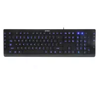 Клавиатура A4Tech KD-600L Black LED USB