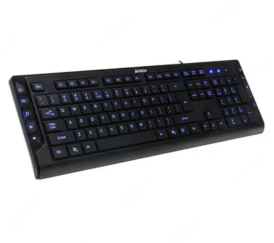 Klaviatura A4Tech KD-600L Black LED USB