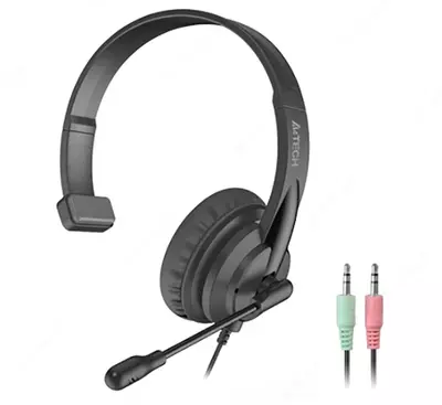 Компьютерная гарнитура A4Tech HS-11 BLACK