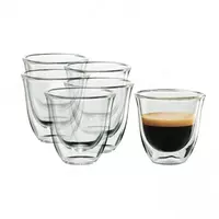 Qahva stakanlari to'plami De'Longhi DLSC300 6 GLASSES-ESPRESSO 60ML