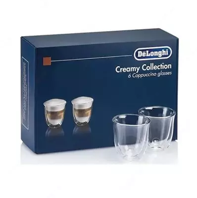 Qahva stakanlari to'plami De'Longhi DLSC300 6 GLASSES-ESPRESSO 60ML Qahva stakanlari to