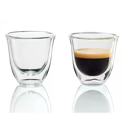 Qahva stakanlari to'plami De'Longhi SET DLSC310 2GLASS-ESPRESSO DL (MVE)