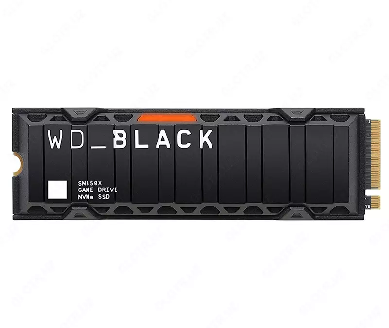 Твердотельный накопитель WD BLACK 2TB SN850X heatsink
