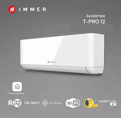 Кондиционер IMMER T-PRO 12 inv Wi Fi