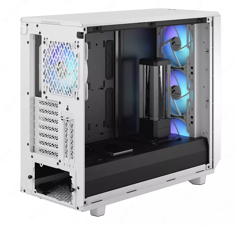  Компьютерный корпус Fractal Design Meshify 2 FD-C-MES2A-08 White RGB TG Clear Tint Только в розницу