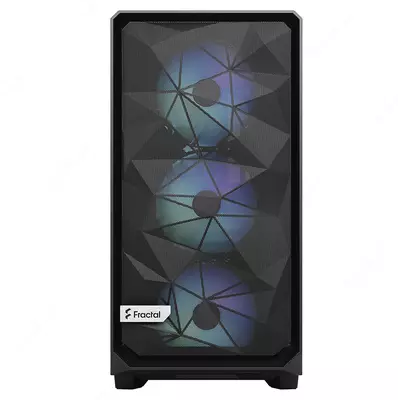Компьютерный корпус Fractal Design Meshify 2 Lite FD-C-MEL2A-05 Black RGB TG Light Tint