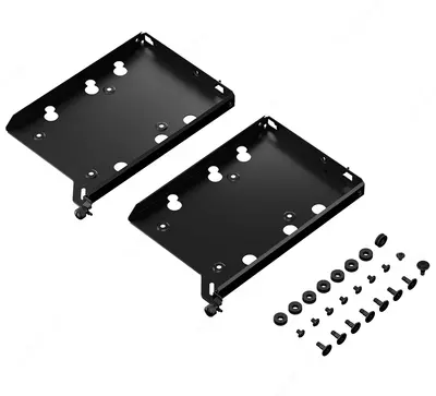 Комплект лотков для жестких дисков Fractal Design HDD Tray Kit Type-B Dual Pack FD-A-TRAY-001 Black