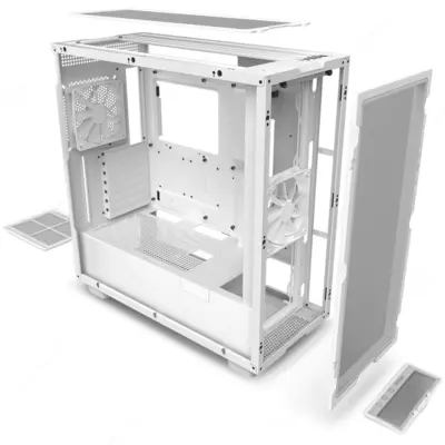 Компьютерный корпус NZXT H7 FLOW CM-H71FW-01 White BACK IN STOCK