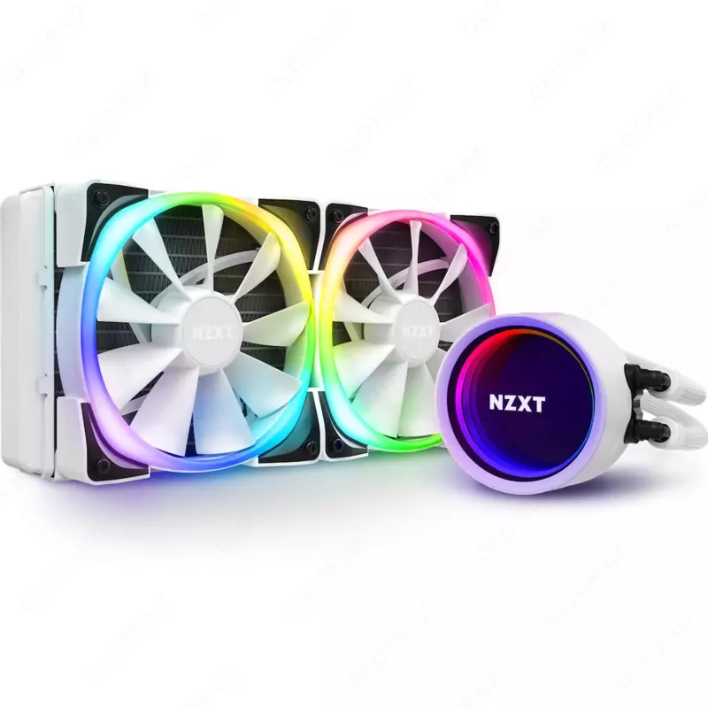 Система охлаждения NZXT Kraken X53 RGB RL-KRX53-RW White (LGA 1700