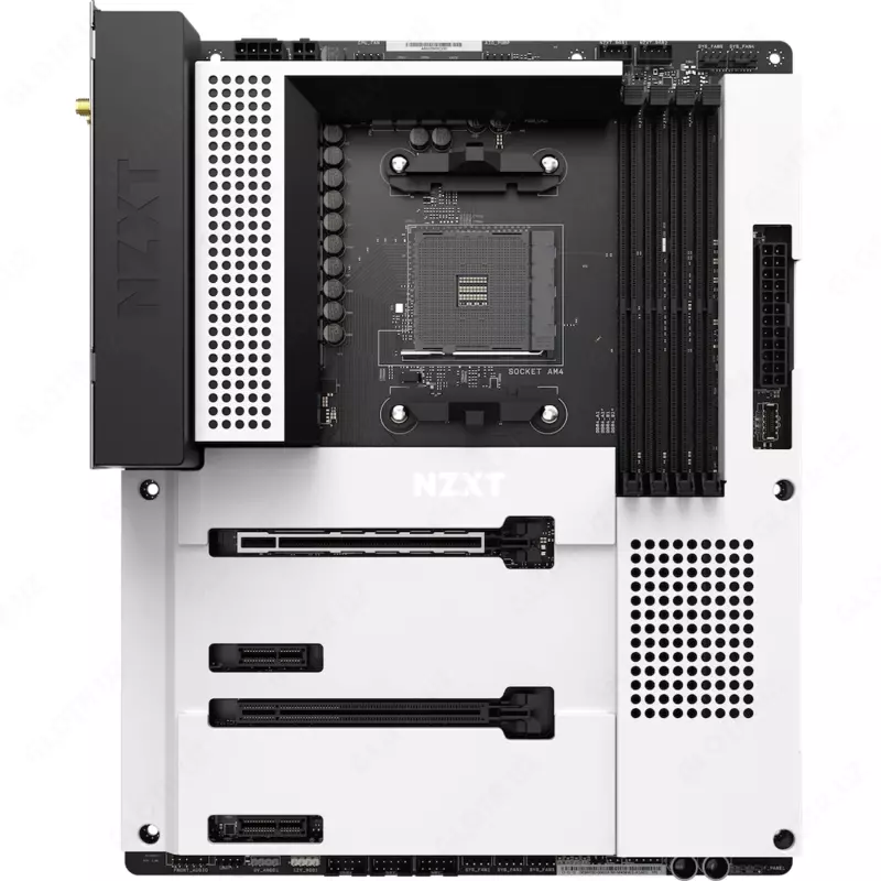 Материнская плата NZXT N7 B550 N7-B55XT-W1 White