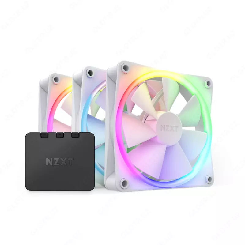 Кулер NZXT F120 RGB Triple Pack RF-R12TF-W1 White