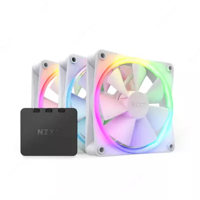 Кулер NZXT F120 RGB Triple Pack RF-R12TF-W1 White