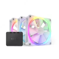 Кулер NZXT F120 RGB Triple Pack RF-R12TF-W1 White