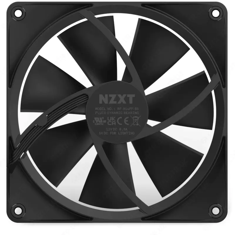 Кулер NZXT F140 RGB RF-R14SF-B1 Black