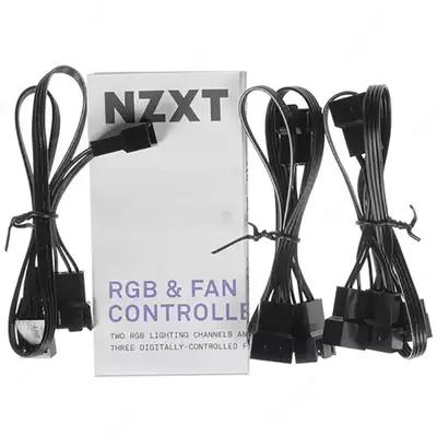 Контроллер вентилятора NZXT RGB Lighting & Fan Controller AC-2RGBC-B1 (2x RGB Channels - 3x PWM Fan)