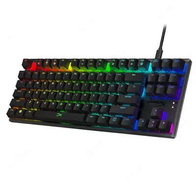 Клавиатура HyperX Alloy Origins 4P5P0AX#ACB Linear BLue Switches RU