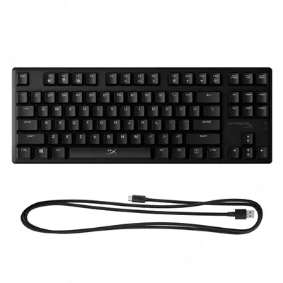 Клавиатура HyperX Alloy Origins 4P5P0AX#ACB Linear BLue Switches RU