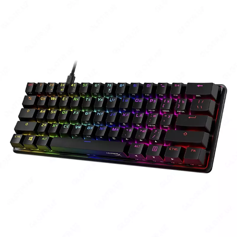 Клавиатура HyperX Alloy Origins 60 4P5N0AA#ACB Linear Red Switches RU