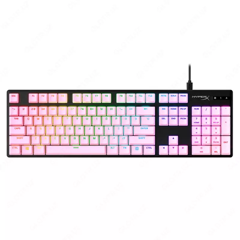 Кейкапы для клавиатуры HyperX PBT Keycaps Full Key Set 519T9AA#ACB RU Pink