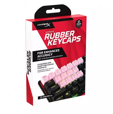 Klaviatura uchun keykaplari HyperX Rubber Game Accy Kit US 519U0AA#ABA Pink