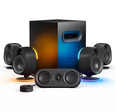 Компьютерная акустика SteelSeries Arena 9 61549 Illuminated 5.1 Gaming Speakers