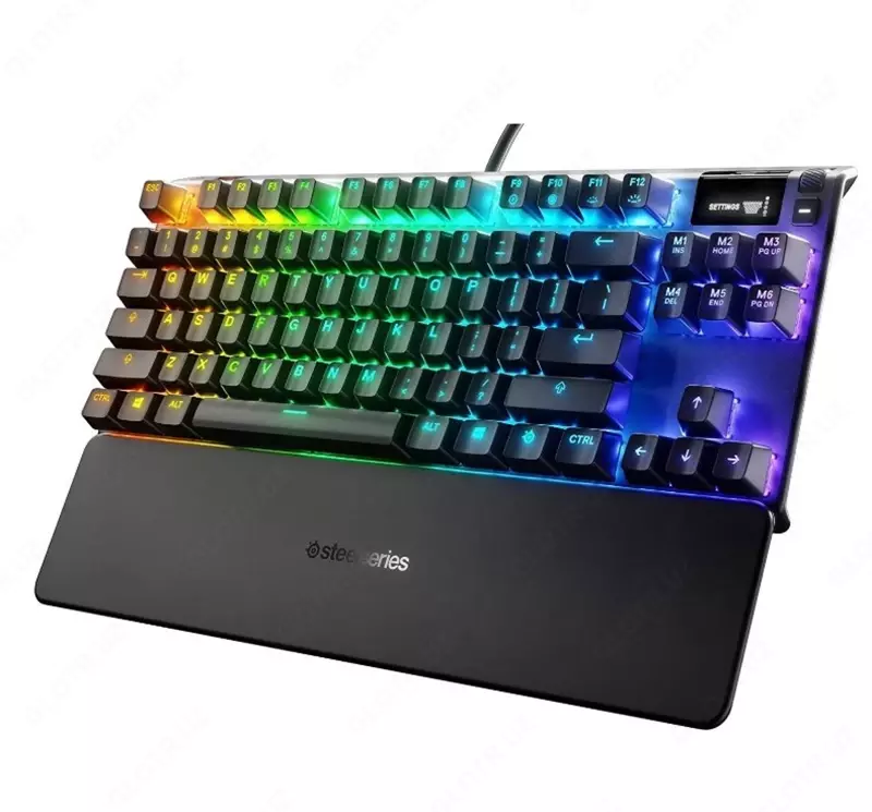 Клавиатура SteelSeries Apex 7 TKL 64646 OLED Smart Display Red switch US