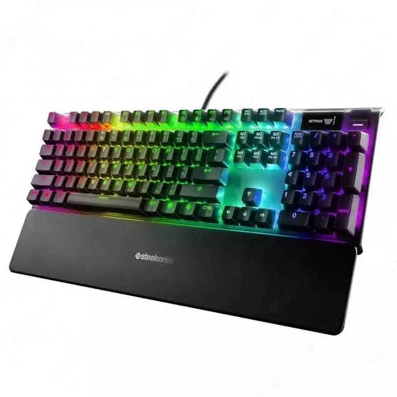 Klaviatura SteelSeries Apex 7 64642 OLED Smart Display Red switch RU