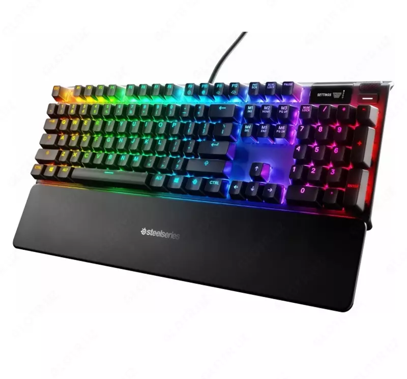 Клавиатура SteelSeries Apex 7 64786 OLED Smart Display Brown switch US