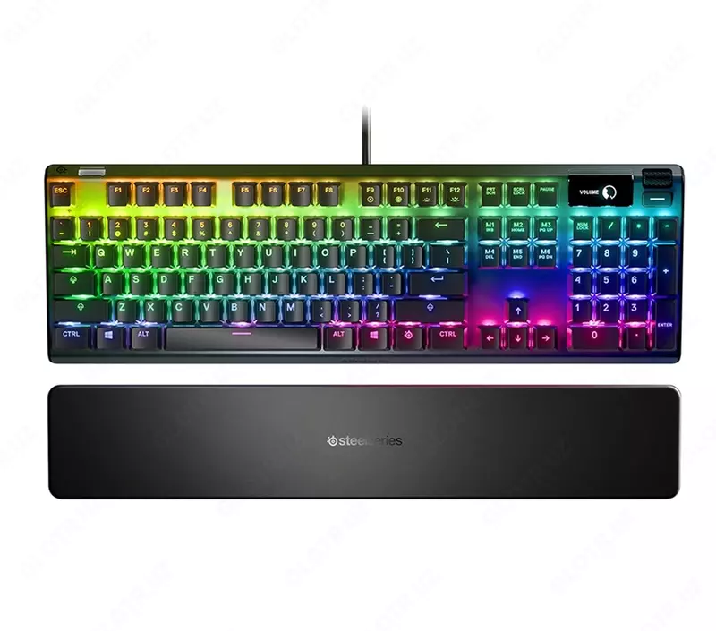 Клавиатура SteelSeries Apex 7 64786 OLED Smart Display Brown switch US