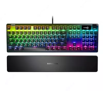 Клавиатура SteelSeries Apex 7 64786 OLED Smart Display Brown switch US