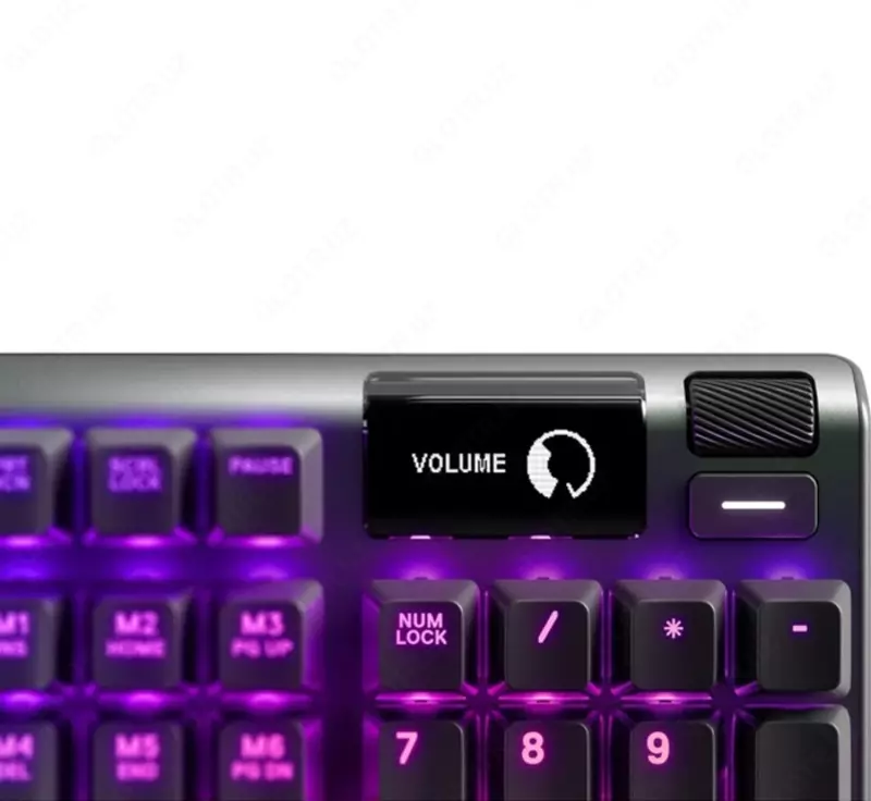 Klaviatura SteelSeries Apex 7 64774 OLED Smart Display Blue switch US