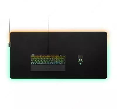 Kompyuter mish uchun gilam SteelSeries QCK PRISM CLOTH 63511 3XL RGB Gaming Mousepad