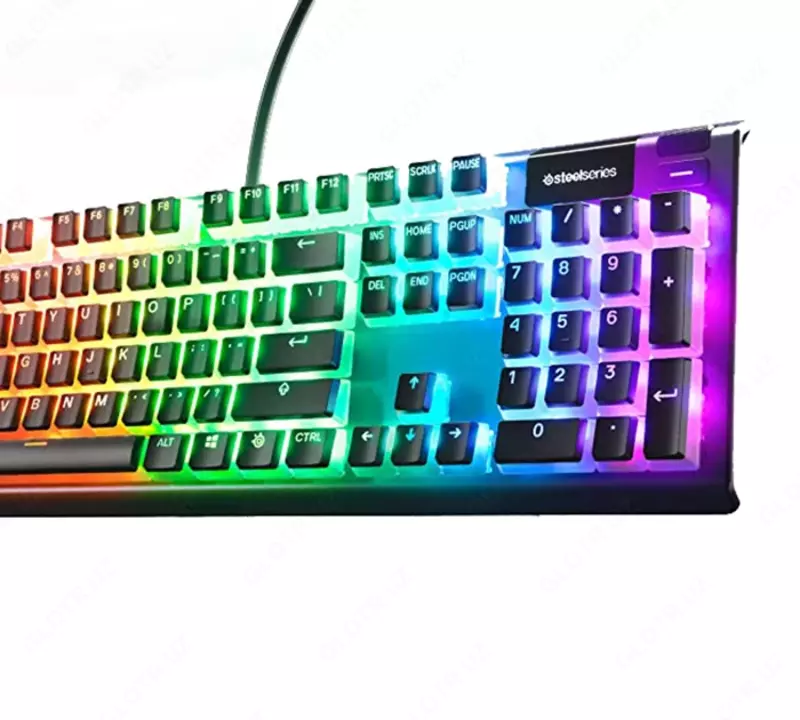 Кейкапы для клавиатуры SteelSeries Prism CAPS 60200 Black US Universal Double Shot PBT Keycaps