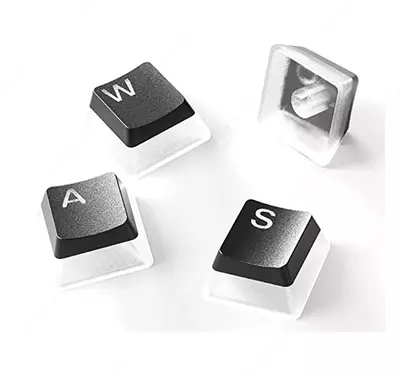 Klaviatura uchun keykaplari SteelSeries Prism 60200 Black US Universal Double Shot PBT Keycaps