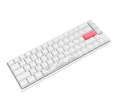 Klaviatura Ducky One 2 SF 65% RGB DKON1967STCUSPDWWT1 Cherry BLUE switch US White