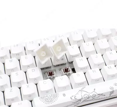 Klaviatura Ducky One 2 SF 65% RGB DKON1967STCUSPDWWT1 Cherry BLUE switch US White