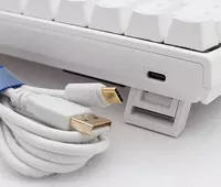 Клавиатура Ducky One 2 SF 65% RGB DKON1967ST-CUSPDWWT1 Cherry BLUE switch US White Mytech.uz