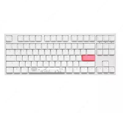 Клавиатура Ducky One 2 TKL RGB DKON1787ST-PUSPDWWT1 Cherry SPEED SILVER US White