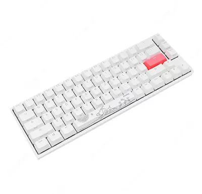 Клавиатура Ducky One 2 TKL RGB DKON1787ST-PUSPDWWT1 Cherry SPEED SILVER US White
