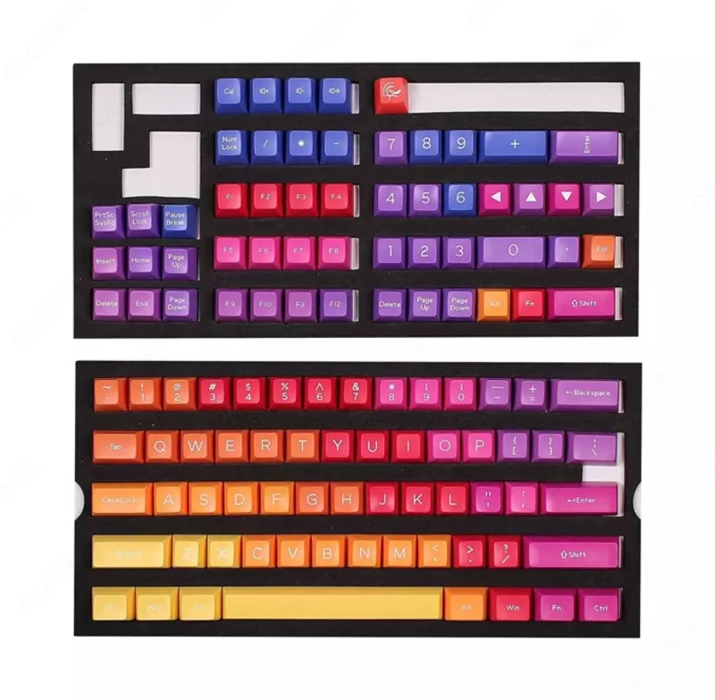Кейкапы для клавиатуры Ducky Afterglow SA DKSA108-USADZZWSG keycap set 108-Key