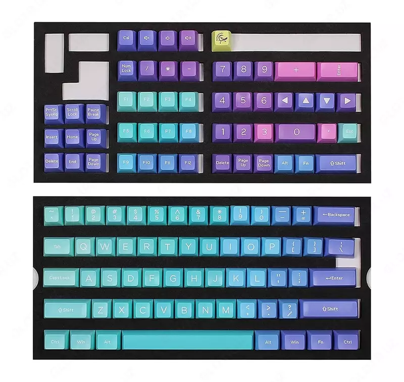 Кейкапы для клавиатуры Ducky Azure SA DKSA108-USADZZWSA keycap set 108-Key