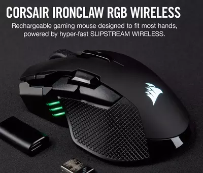 Mish CORSAIR IRONCLAW RGB WIRELESS CH-9317011-EU