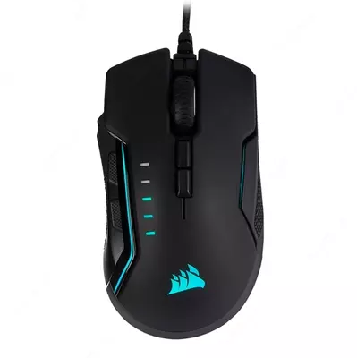 Мышь CORSAIR GLAIVE RGB PRO CH-9302311-EU Aluminum Black